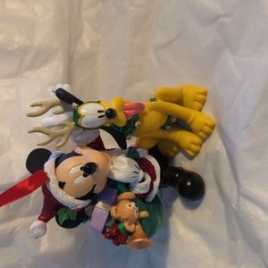 Mickey Mouse + Pluto Christmas Ornament